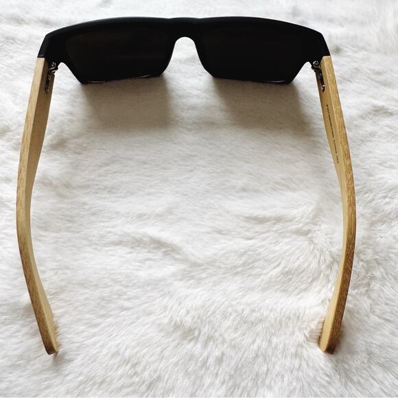 Juna Blue & Light Wood Sunglasses - Picture 8 of 11